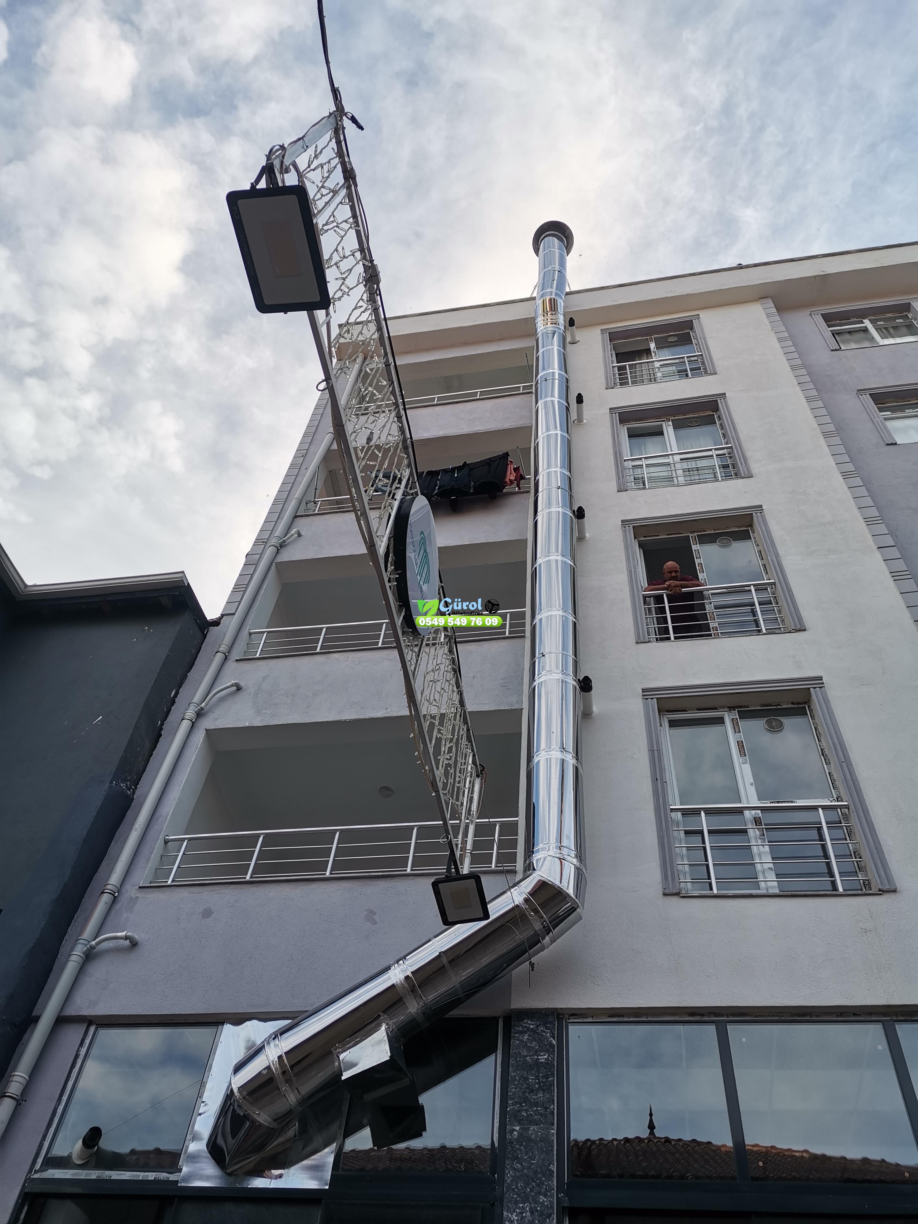 Ankara Ostim Çelik Baca İmalatı ve Montajı 0549 549 76 09