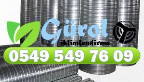   Çift cidarlı boru krom boru çelik boru galvaniz boru davlumbaz fabrika otel restoran lokanta öğrenci yurdu yemekhane catring mutfak bacası 0549 549 76 09