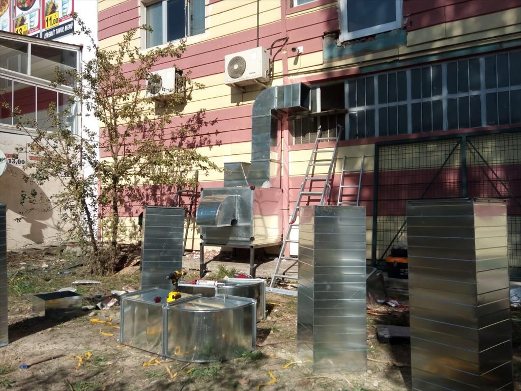   fabrika lokanta cafe restaurant boyahane imalathane atölye işyeri kantin davlumbaz otel avm sığınak depo okul havalandırma iklimlendirme ısıtma soğutma sistemleri 0549 549 76 09