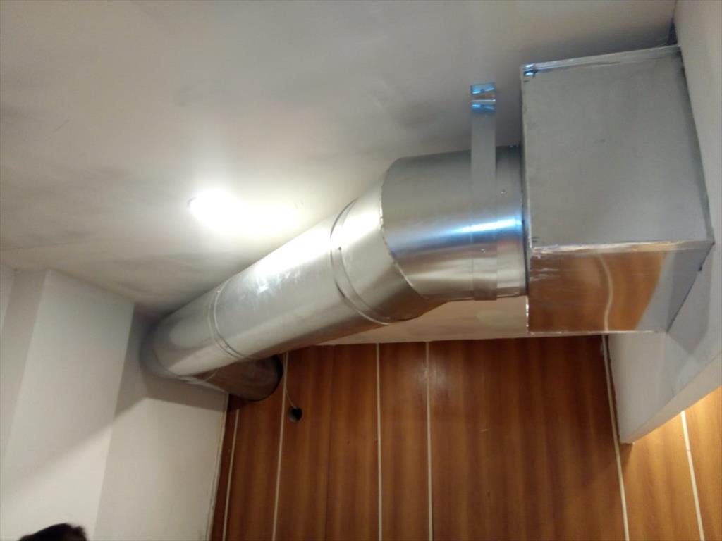   Havalandırma sistemi bağlantısı Ankara galvaniz sac davlumbaz evyeli tezgah çalışma tezgahı 0549 549 76 09